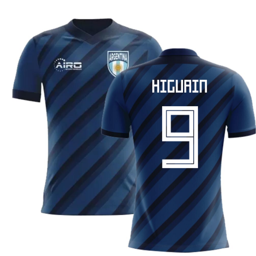 2025-2026 Argentina Away Concept Football Shirt (Higuain 9)