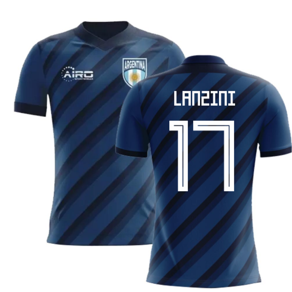 2025-2026 Argentina Away Concept Football Shirt (Lanzini 17) - Kids