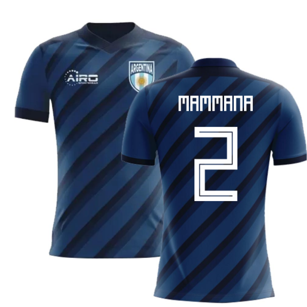 2025-2026 Argentina Away Concept Football Shirt (Mammana 2)