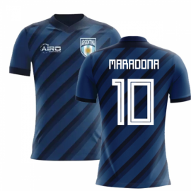 2023-2024 Argentina Away Concept Football Shirt (Maradona 10) - Kids