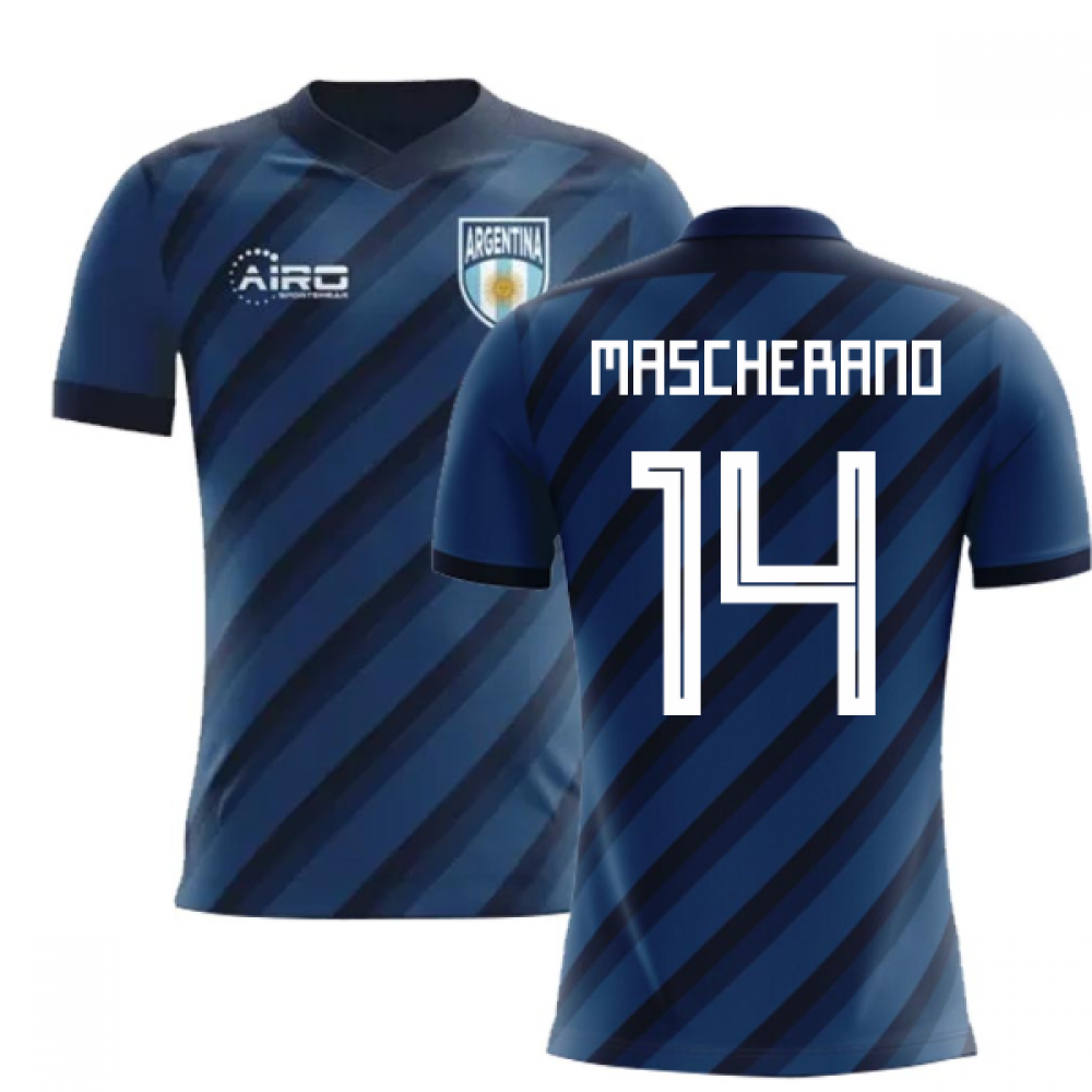 2025-2026 Argentina Away Concept Football Shirt (Mascherano 14)