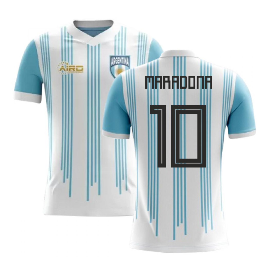 2023-2024 Argentina Home Concept Football Shirt (Maradona 10)