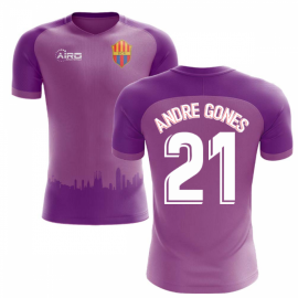 2020-2021 Barcelona Third Concept Football Shirt (Andre Gones 21) - Kids