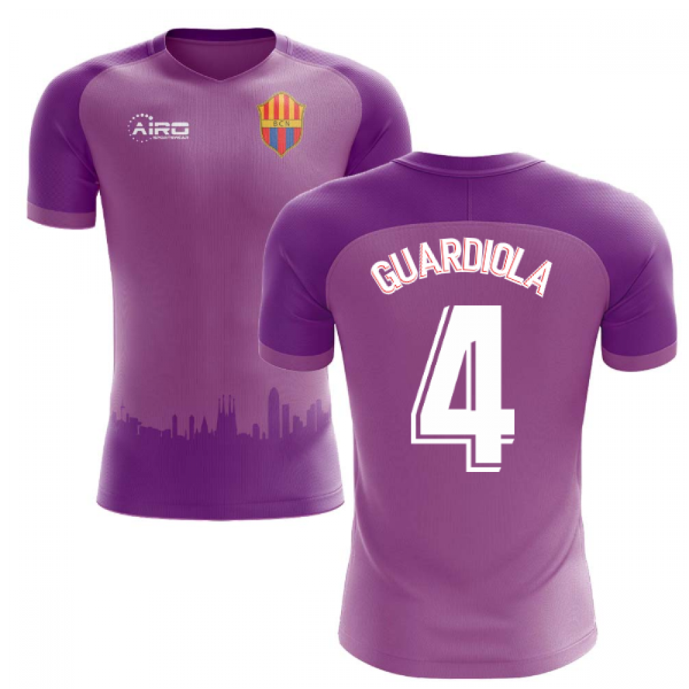 2020-2021 Barcelona Third Concept Football Shirt (Guardiola 4) - Kids