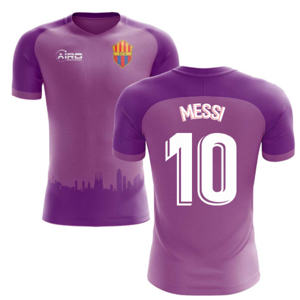 2023-2024 Barcelona Third Concept Football Shirt (Messi 10)