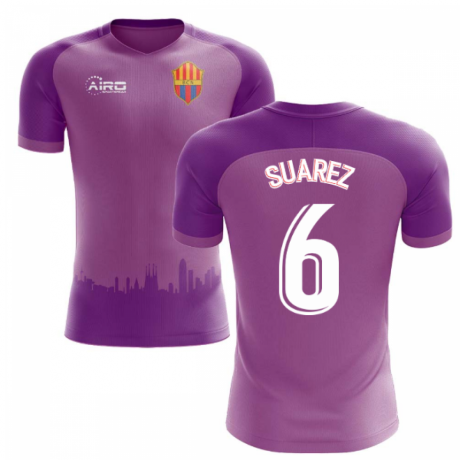 2020-2021 Barcelona Third Concept Football Shirt (Suarez 6) - Kids