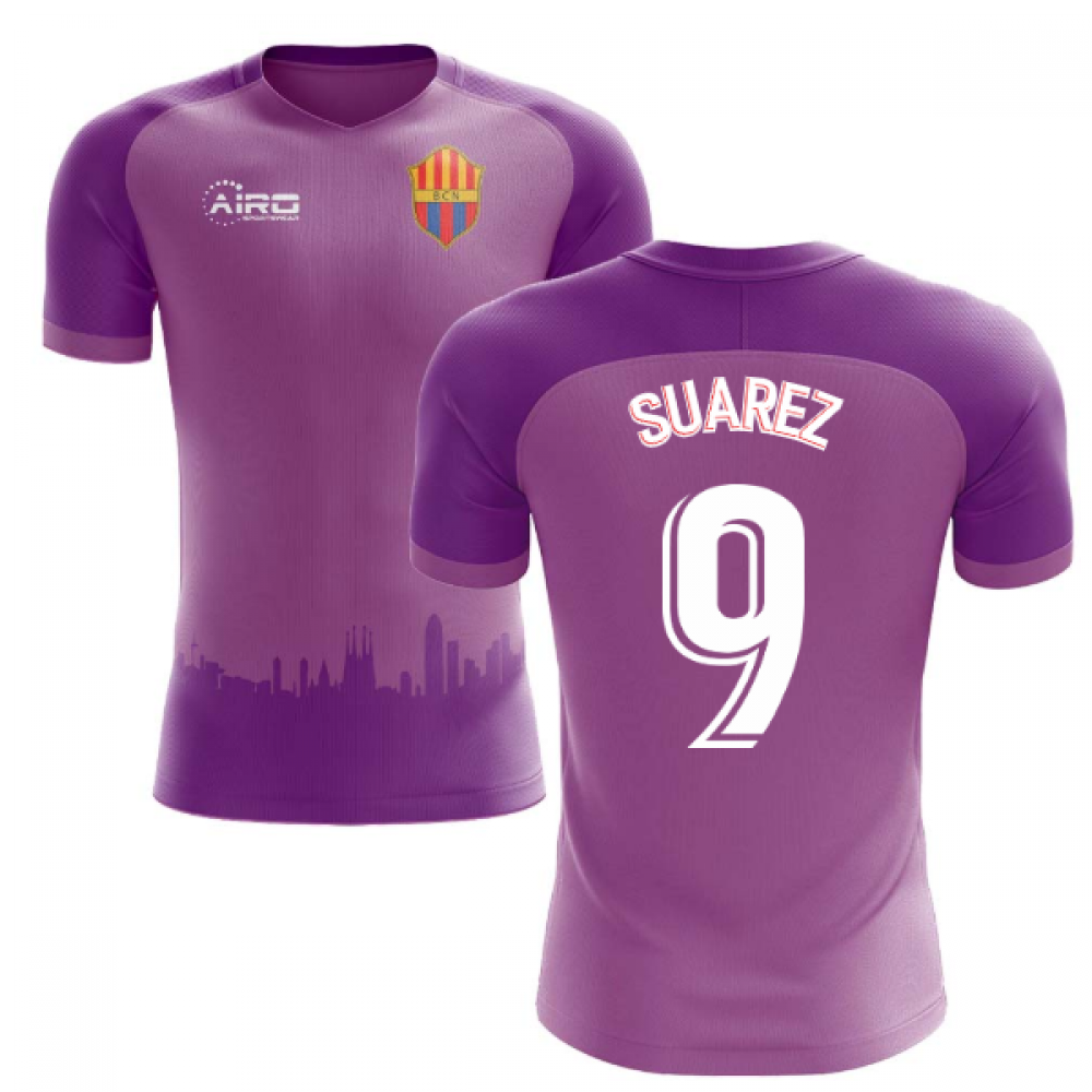 2020-2021 Barcelona Third Concept Football Shirt (Suarez 9) - Kids