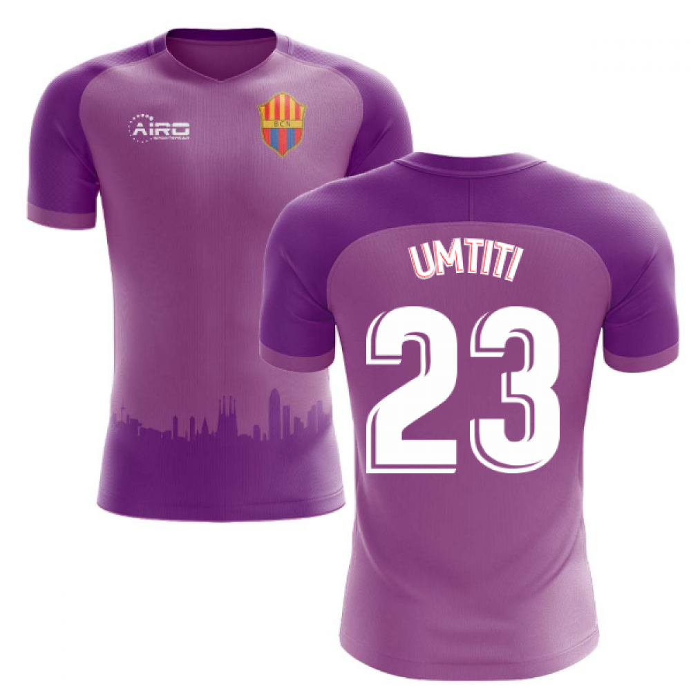 2023-2024 Barcelona Third Concept Football Shirt (Umtiti 23)