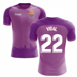 2023-2024 Barcelona Third Concept Football Shirt (Vidal 22)