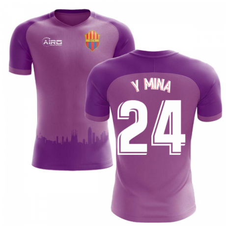 2020-2021 Barcelona Third Concept Football Shirt (Y Mina 24) - Kids