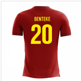 2025-2026 Belgium Airo Concept Home Shirt (Benteke 20)