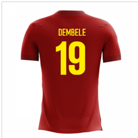 2023-2024 Belgium Airo Concept Home Shirt (Dembele 19)