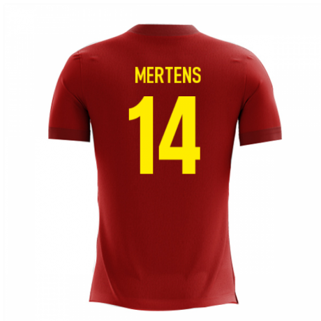 2023-2024 Belgium Airo Concept Home Shirt (Mertens 14)