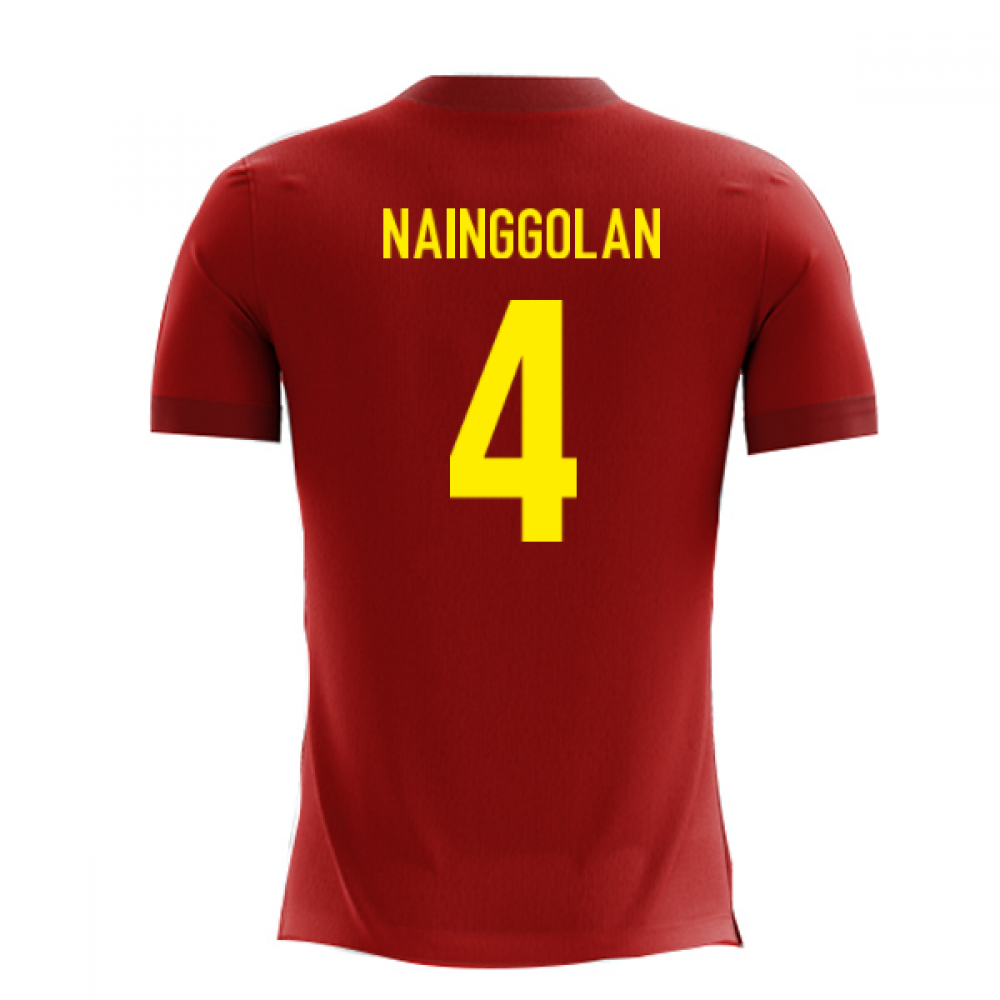 2023-2024 Belgium Airo Concept Home Shirt (Nainggolan 4)