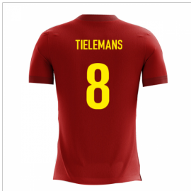 2024-2025 Belgium Airo Concept Home Shirt (Tielemans 16)