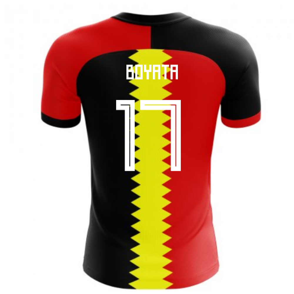 2025-2026 Belgium Flag Concept Football Shirt (Boyata 17) - Kids