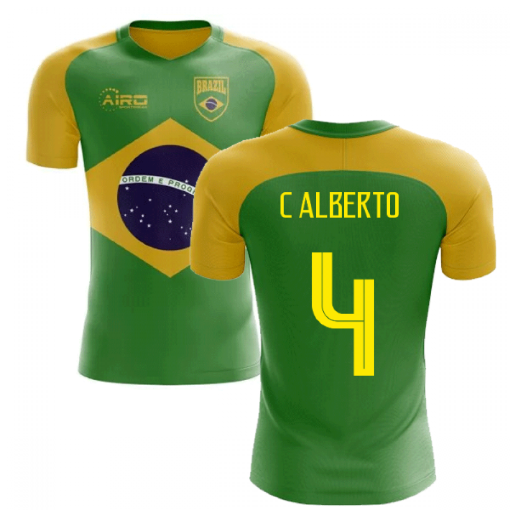 2025-2026 Brazil Flag Concept Football Shirt (C Alberto 4)