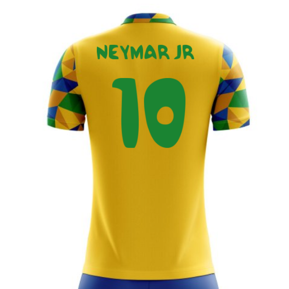 Neymar Jr Brazil White Jersey 2023 Essential T-Shirt for Sale by Alimator