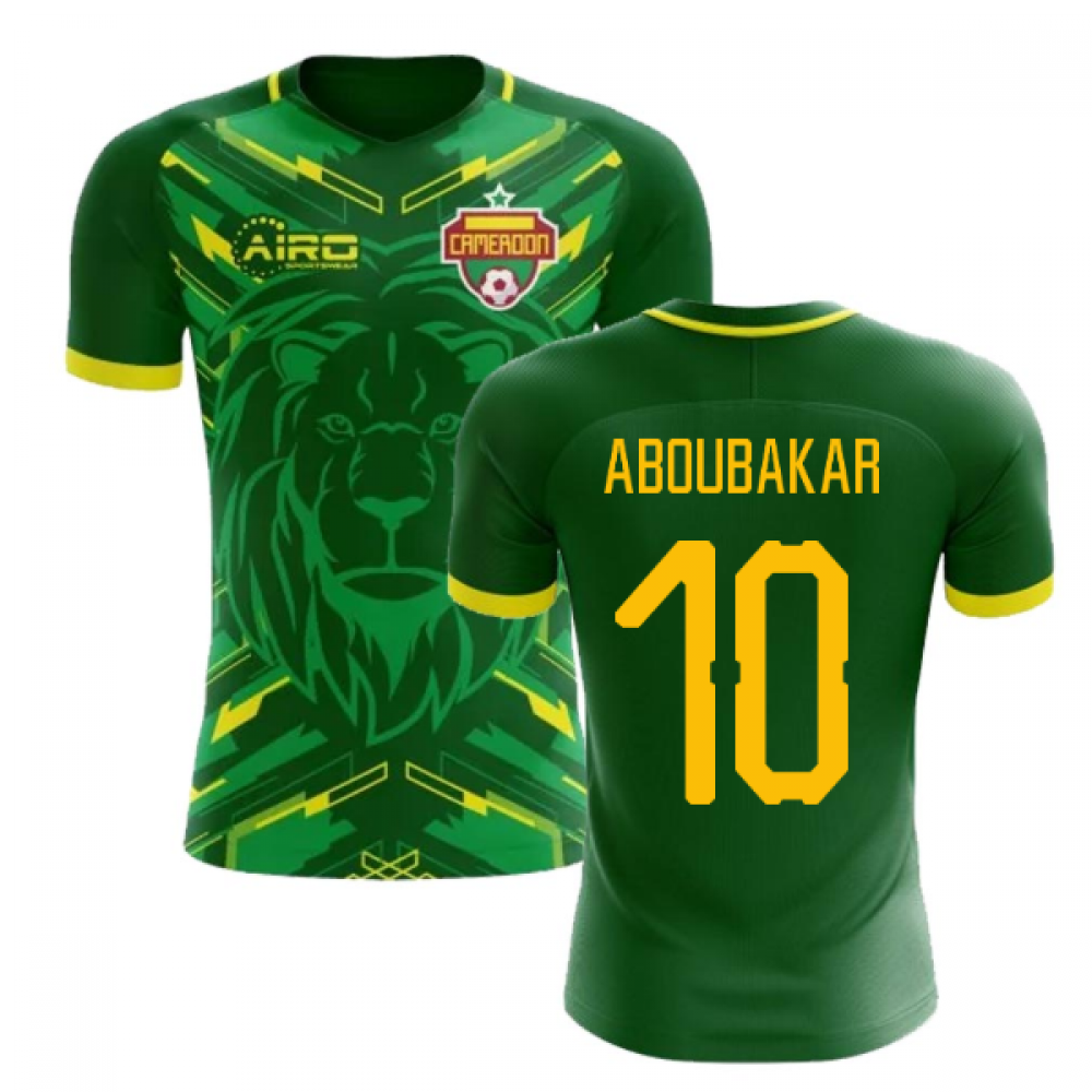 2025-2026 Cameroon Home Concept Football Shirt (Aboubakar 10)