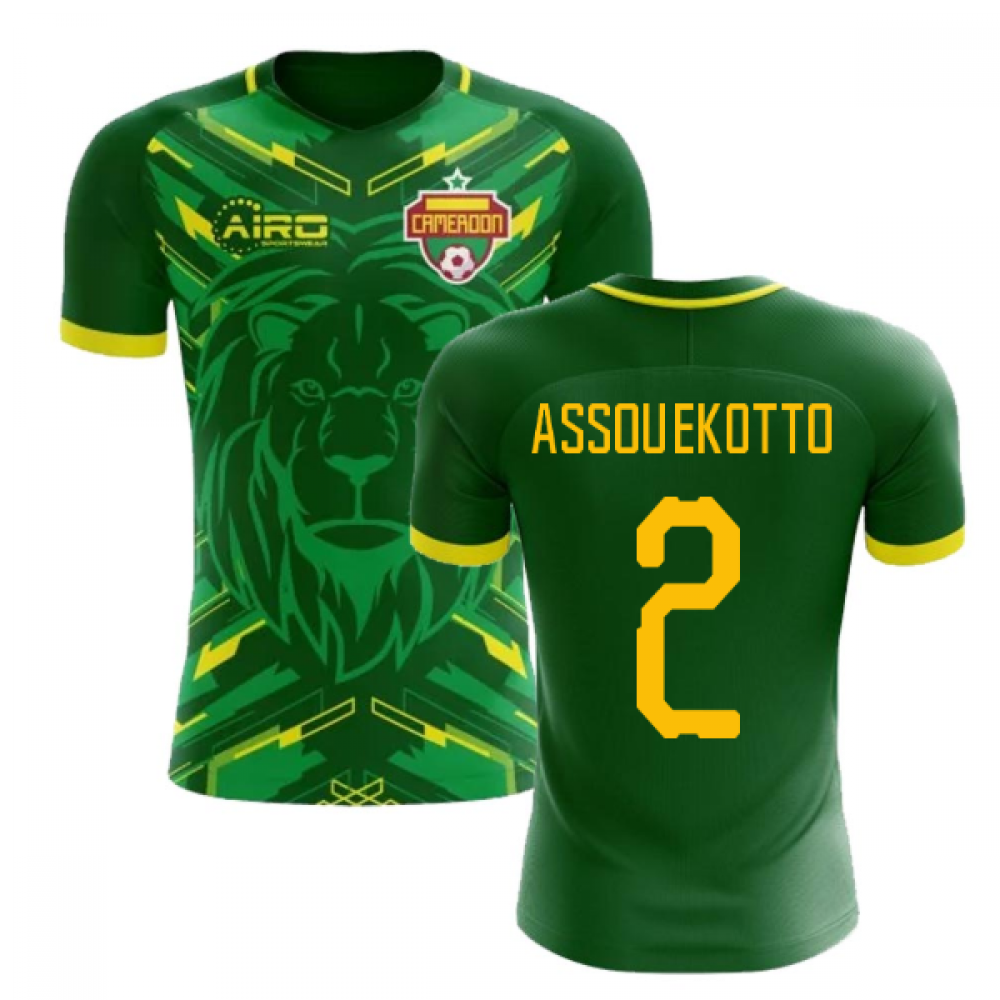 2025-2026 Cameroon Home Concept Football Shirt (Assou Ekotto 2) - Kids