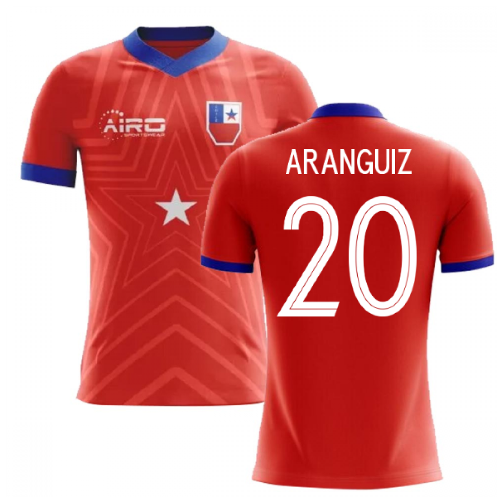 2025-2026 Chile Home Concept Football Shirt (Aranguiz 20) - Kids
