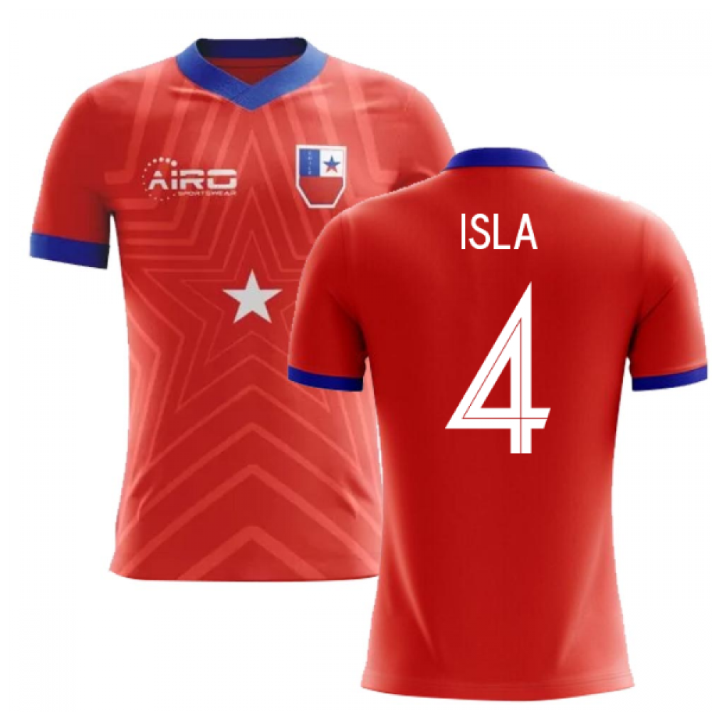 2025-2026 Chile Home Concept Football Shirt (Isla 4) - Kids