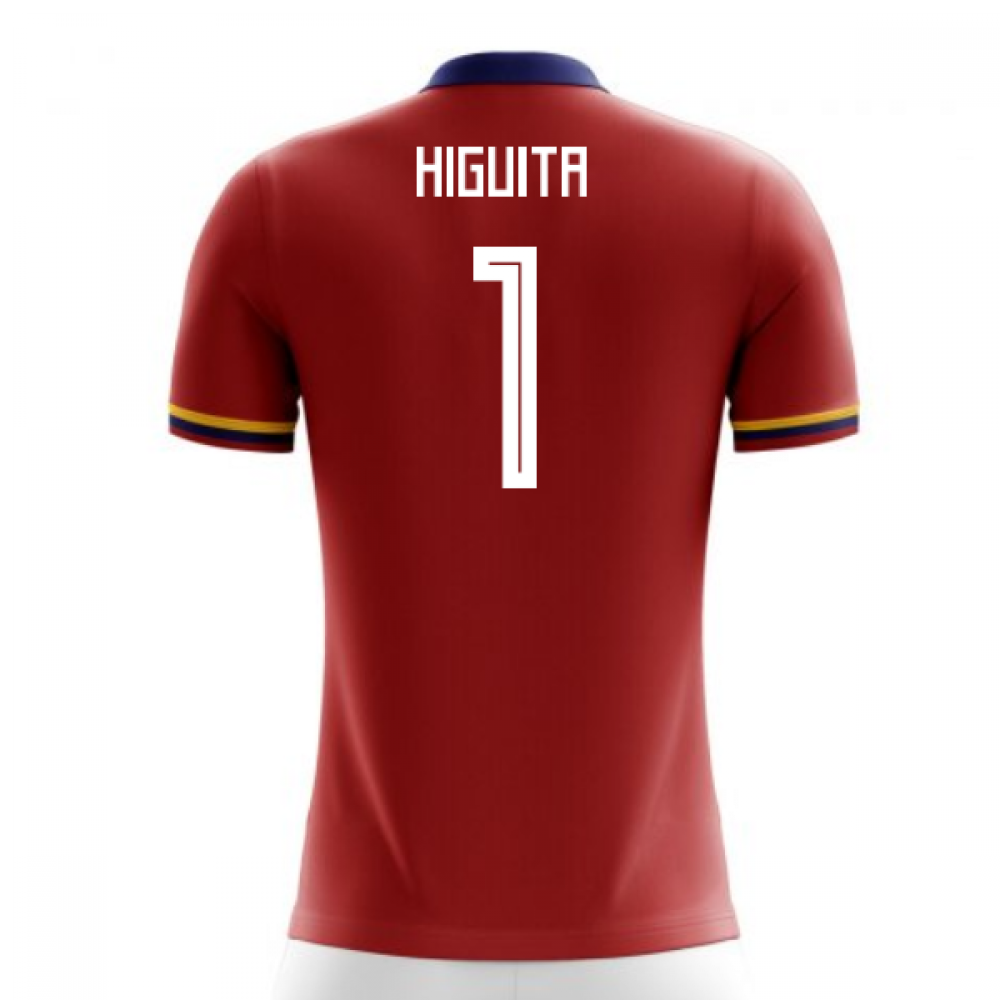 2023-2024 Colombia Away Concept Football Shirt (Higuita 1) - Kids