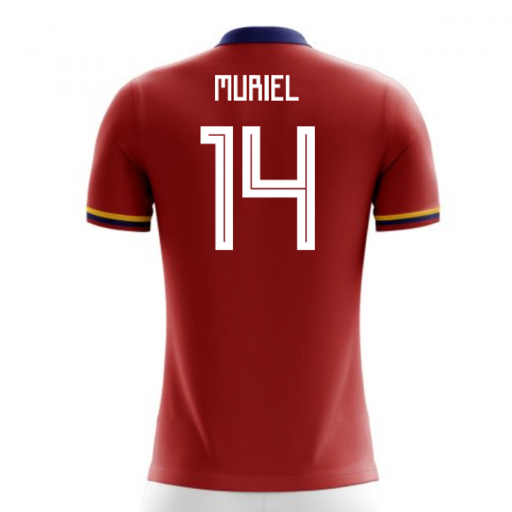 2023-2024 Colombia Away Concept Football Shirt (Muriel 14) - Kids