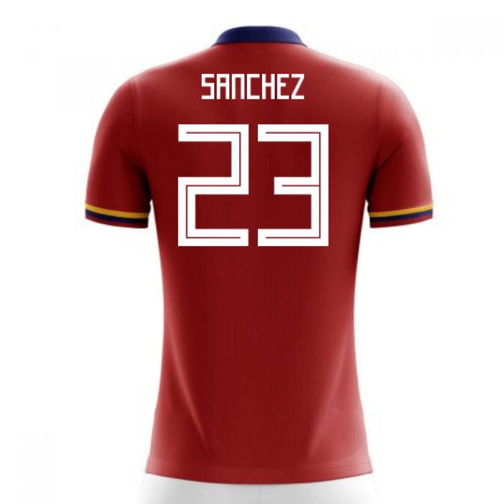 2023-2024 Colombia Away Concept Football Shirt (Sanchez 23)