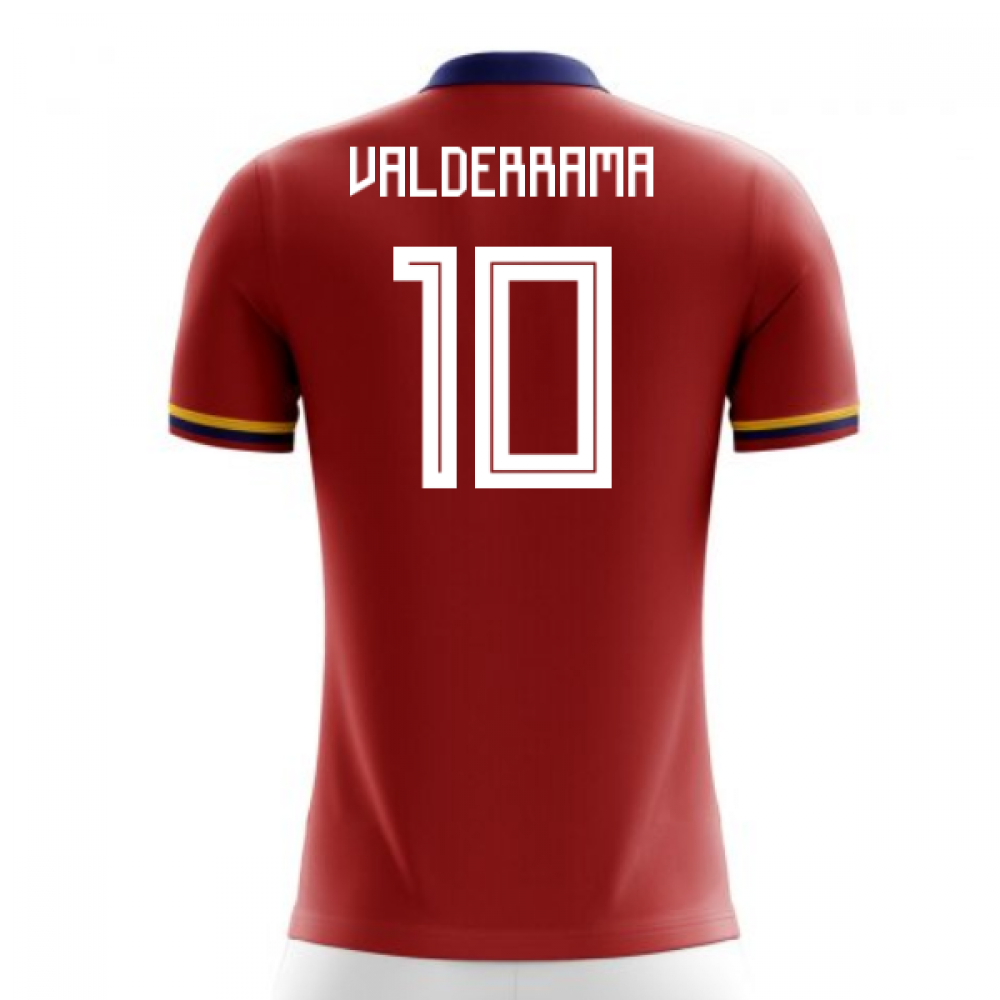 2023-2024 Colombia Away Concept Football Shirt (Valderrama 10) - Kids