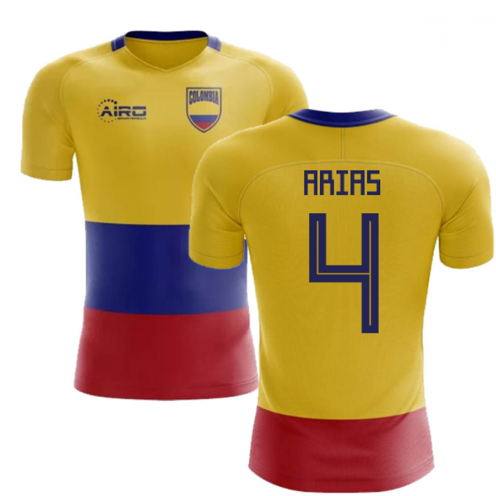 2025-2026 Colombia Flag Concept Football Shirt (Arias 4)