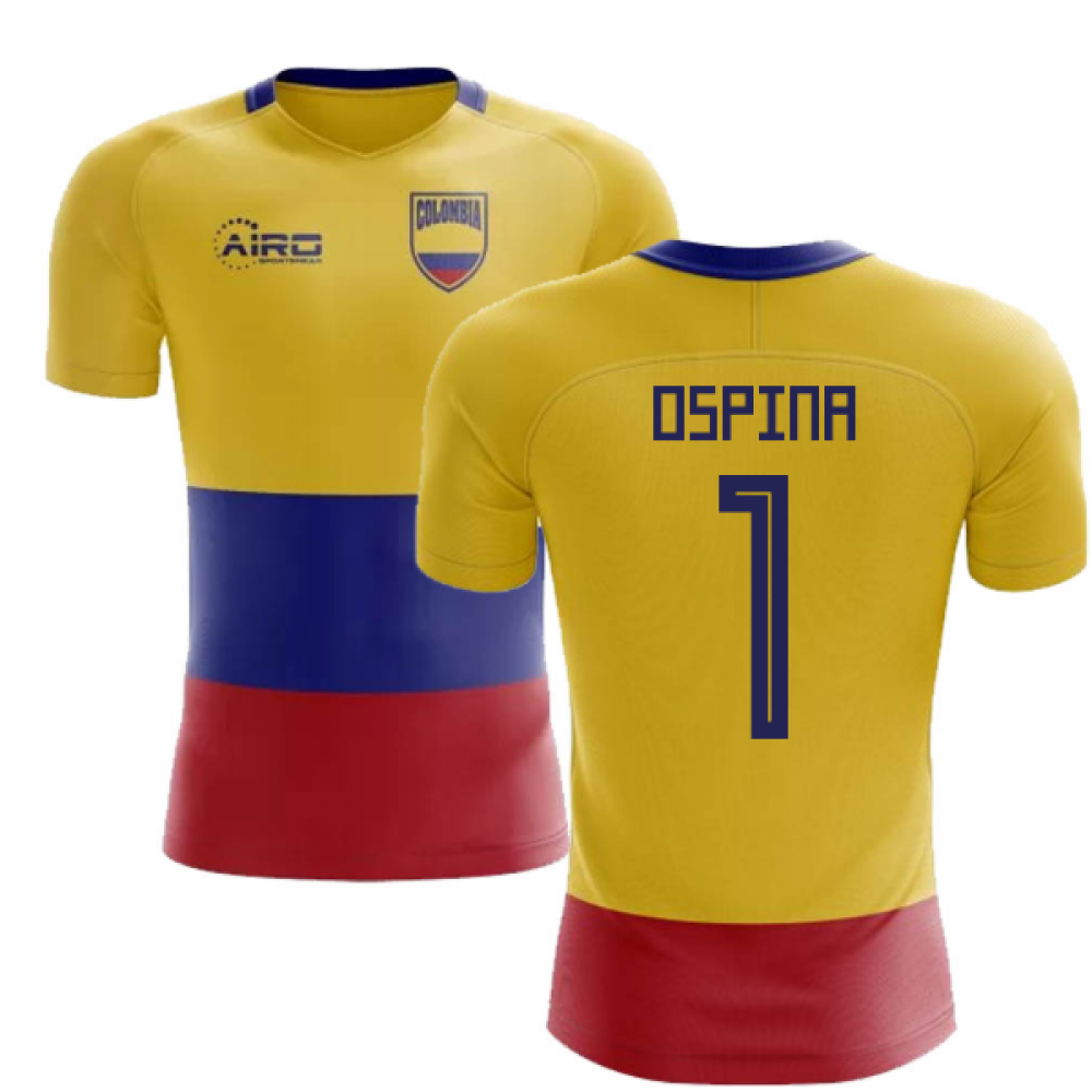 2025-2026 Colombia Flag Concept Football Shirt (Ospina 1)