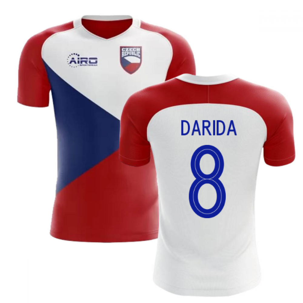 2025-2026 Czech Republic Home Concept Football Shirt (DARIDA 8) - Kids
