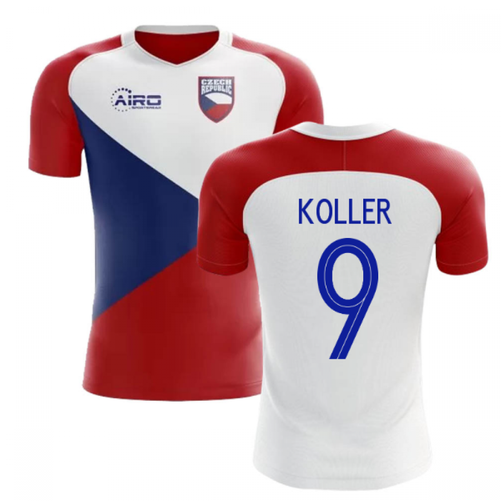 2025-2026 Czech Republic Home Concept Football Shirt (KOLLER 9)