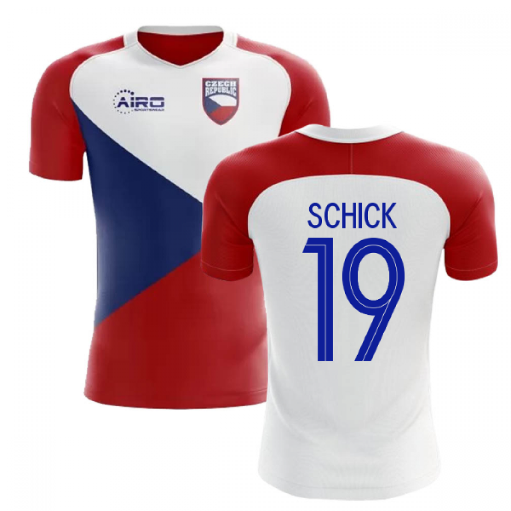 2025-2026 Czech Republic Home Concept Football Shirt (SCHICK 19)