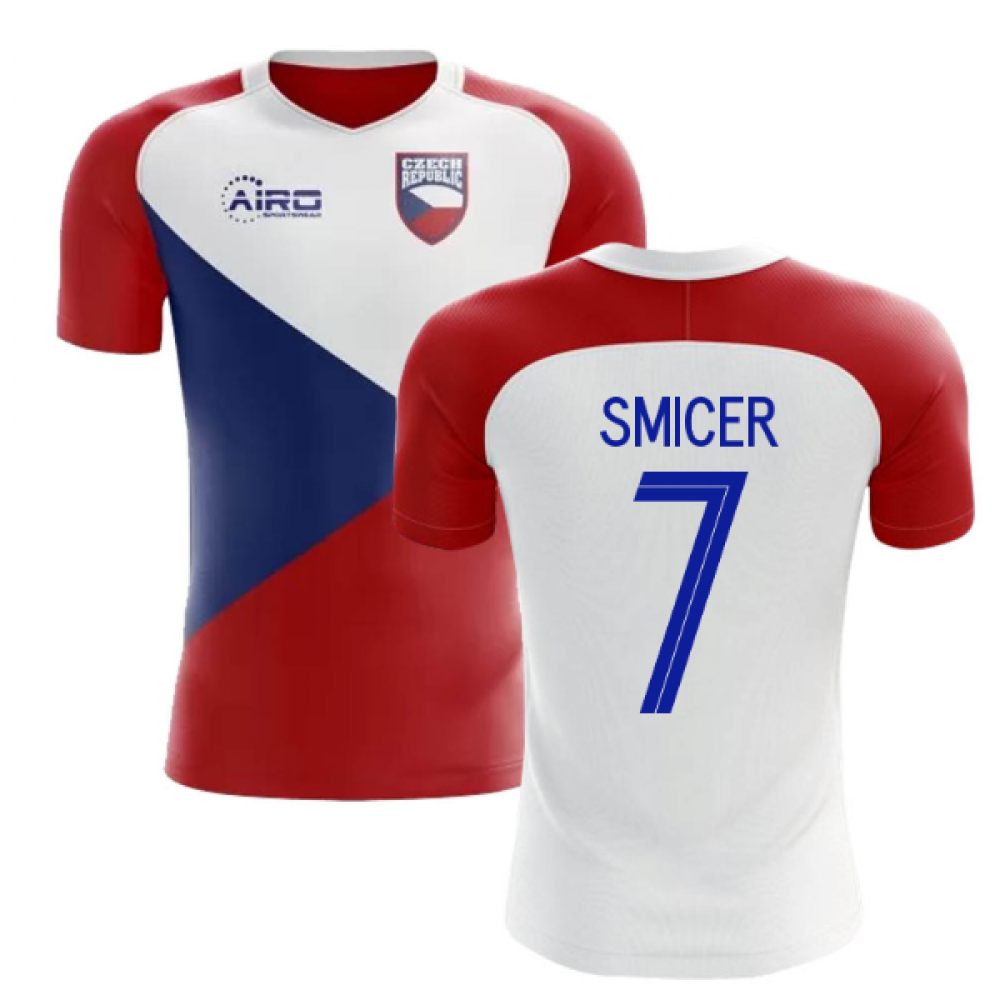 2025-2026 Czech Republic Home Concept Football Shirt (SMICER 7) - Kids