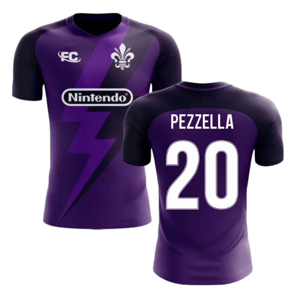 2024-2025 Fiorentina Fans Culture Home Concept Shirt (Pezzella 20)