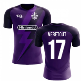 2024-2025 Fiorentina Fans Culture Home Concept Shirt (Veretout 17) - Kids