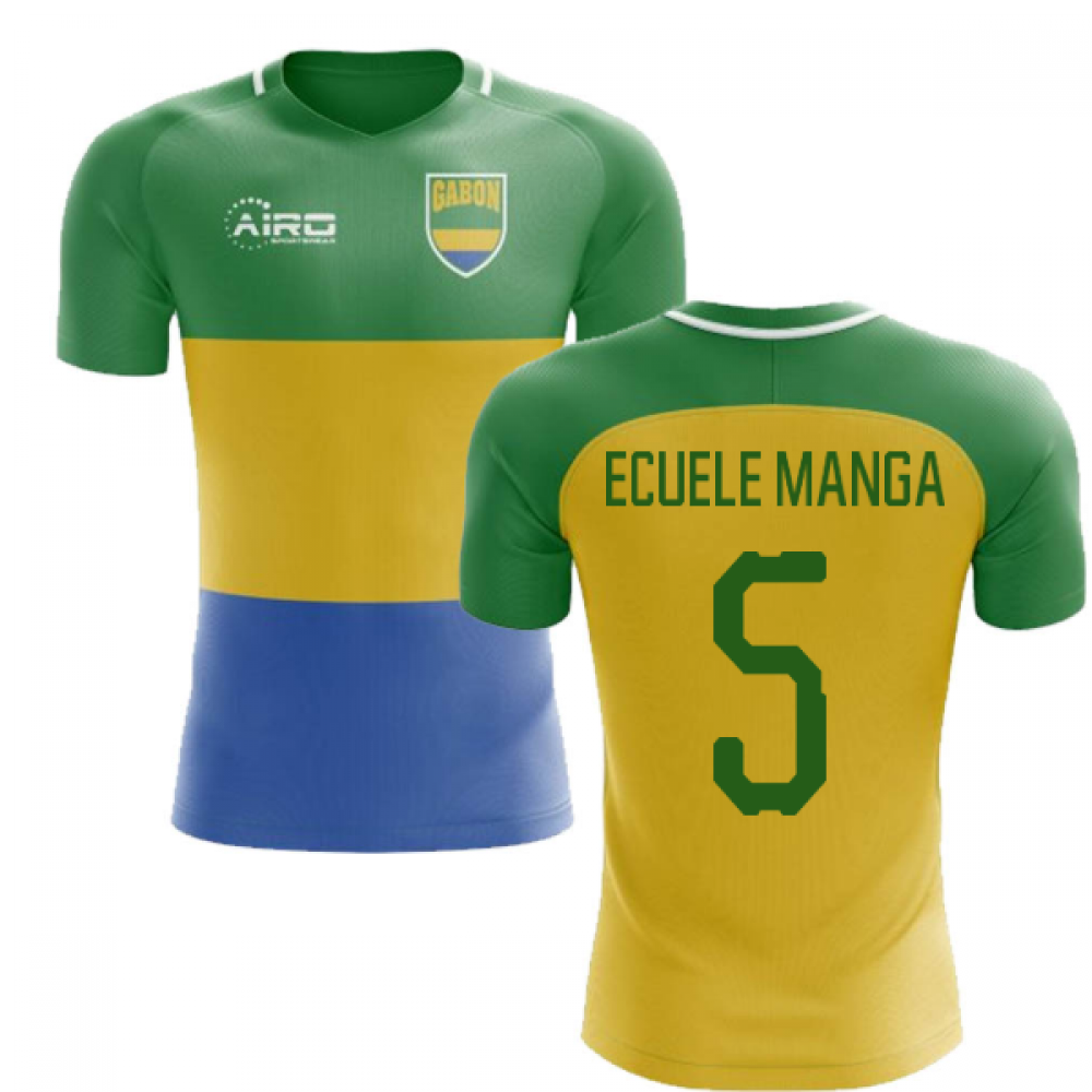2025-2026 Gabon Home Concept Football Shirt (Ecuele Manga 5)