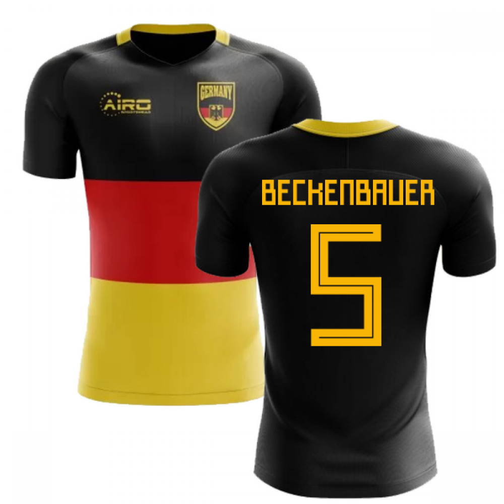 2025-2026 Germany Flag Concept Football Shirt (Beckenbauer 5)