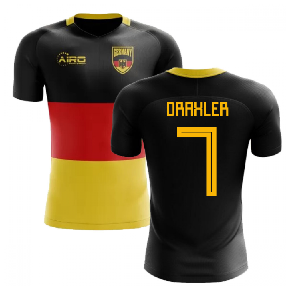 2023-2024 Germany Flag Concept Football Shirt (Draxler 7)