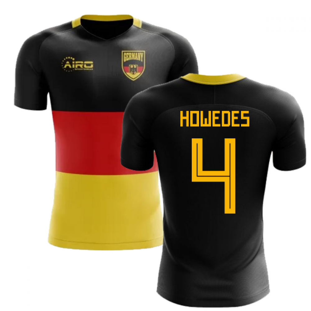 2025-2026 Germany Flag Concept Football Shirt (Howedes 4)