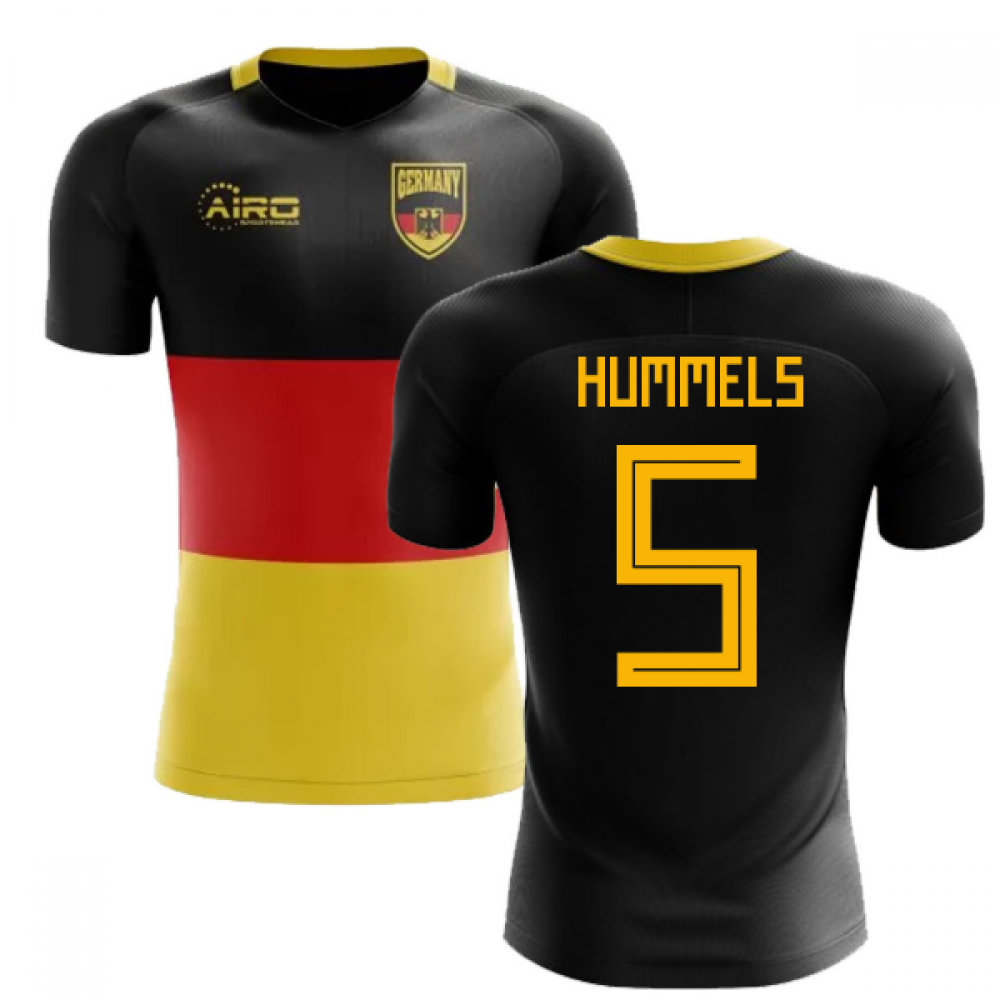 2024-2025 Germany Flag Concept Football Shirt (Hummels 5)