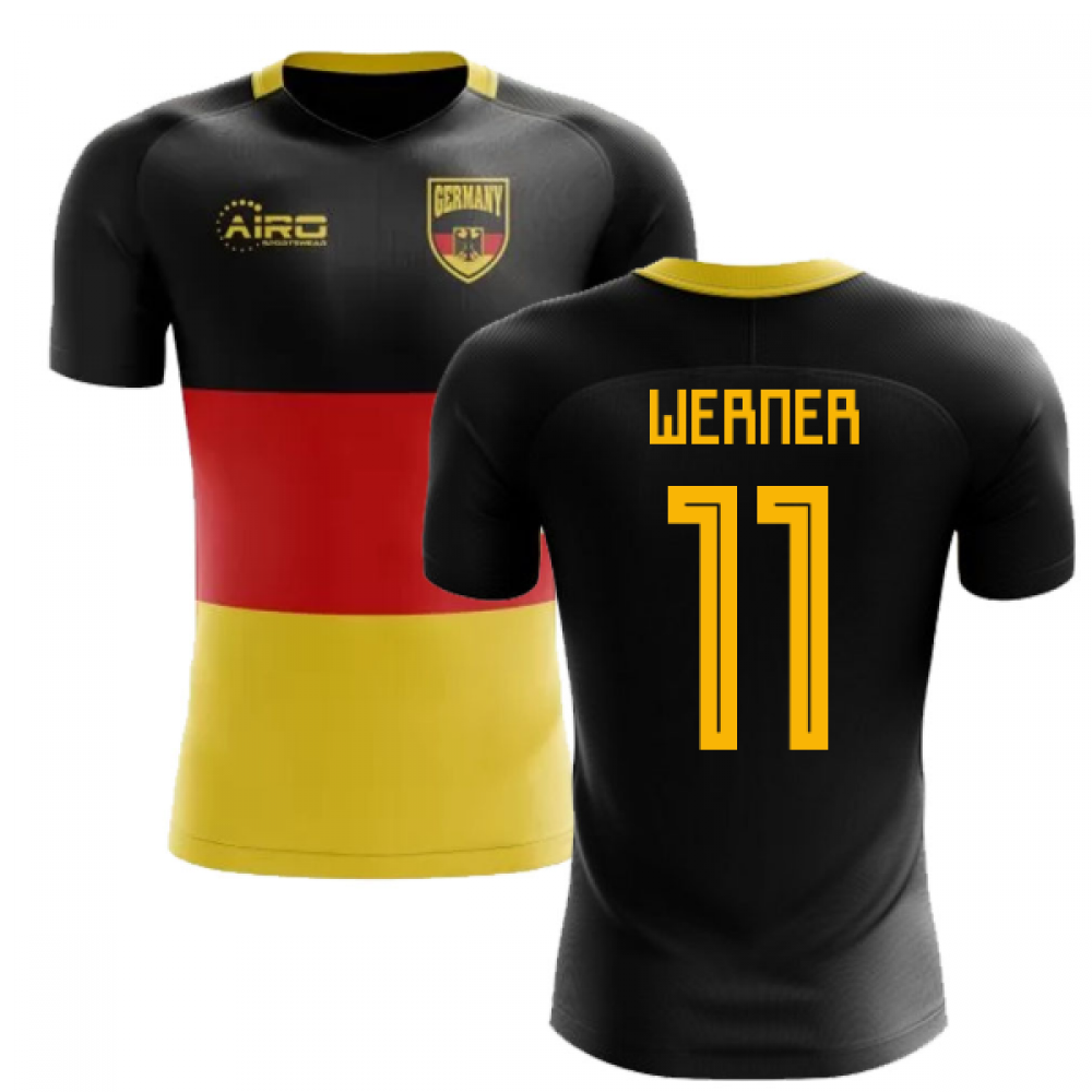 2025-2026 Germany Flag Concept Football Shirt (Werner 11)
