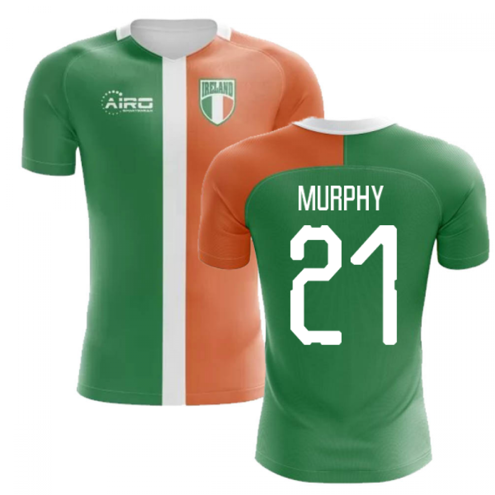 2023-2024 Ireland Flag Concept Football Shirt (Murphy 21) - Kids