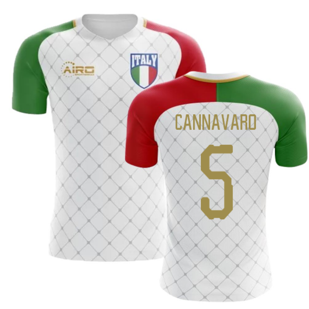 2025-2026 Italy Away Concept Football Shirt (Cannavaro 5)
