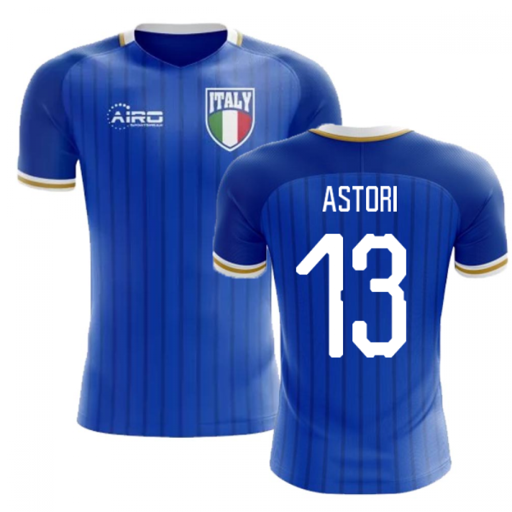 2025-2026 Italy Home Concept Football Shirt (Astori 13) - Kids