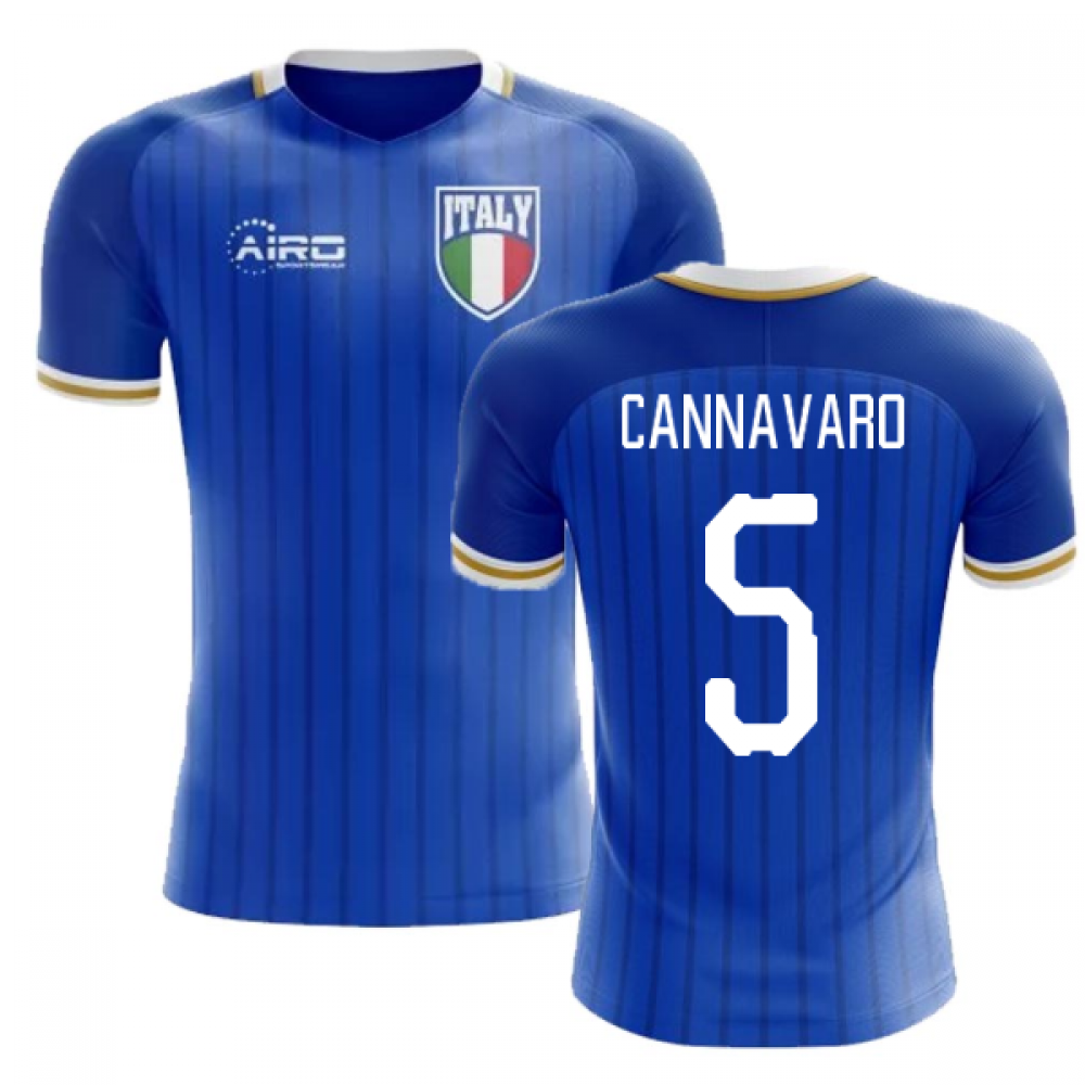 2025-2026 Italy Home Concept Football Shirt (Cannavaro 5)