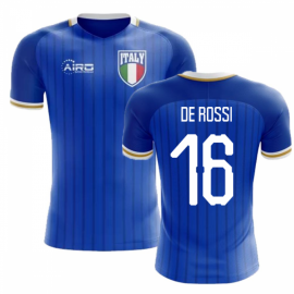 2023-2024 Italy Home Concept Football Shirt (De Rossi 16)