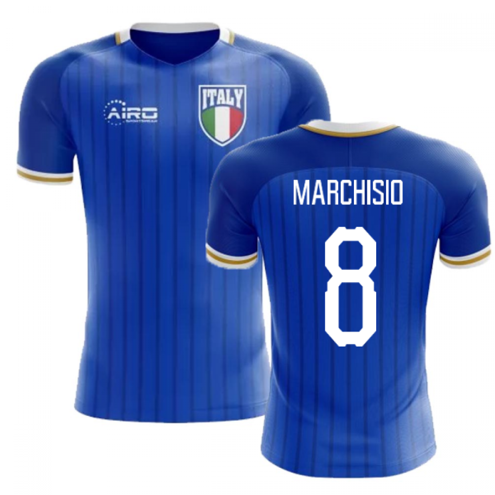 2025-2026 Italy Home Concept Football Shirt (Marchisio 8) - Kids
